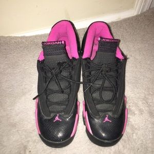 Jordan 14 Retro Black Desert Pink
